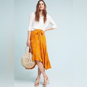 Anthropologie “Faithfull the Brand”Kamares Botany Skirt